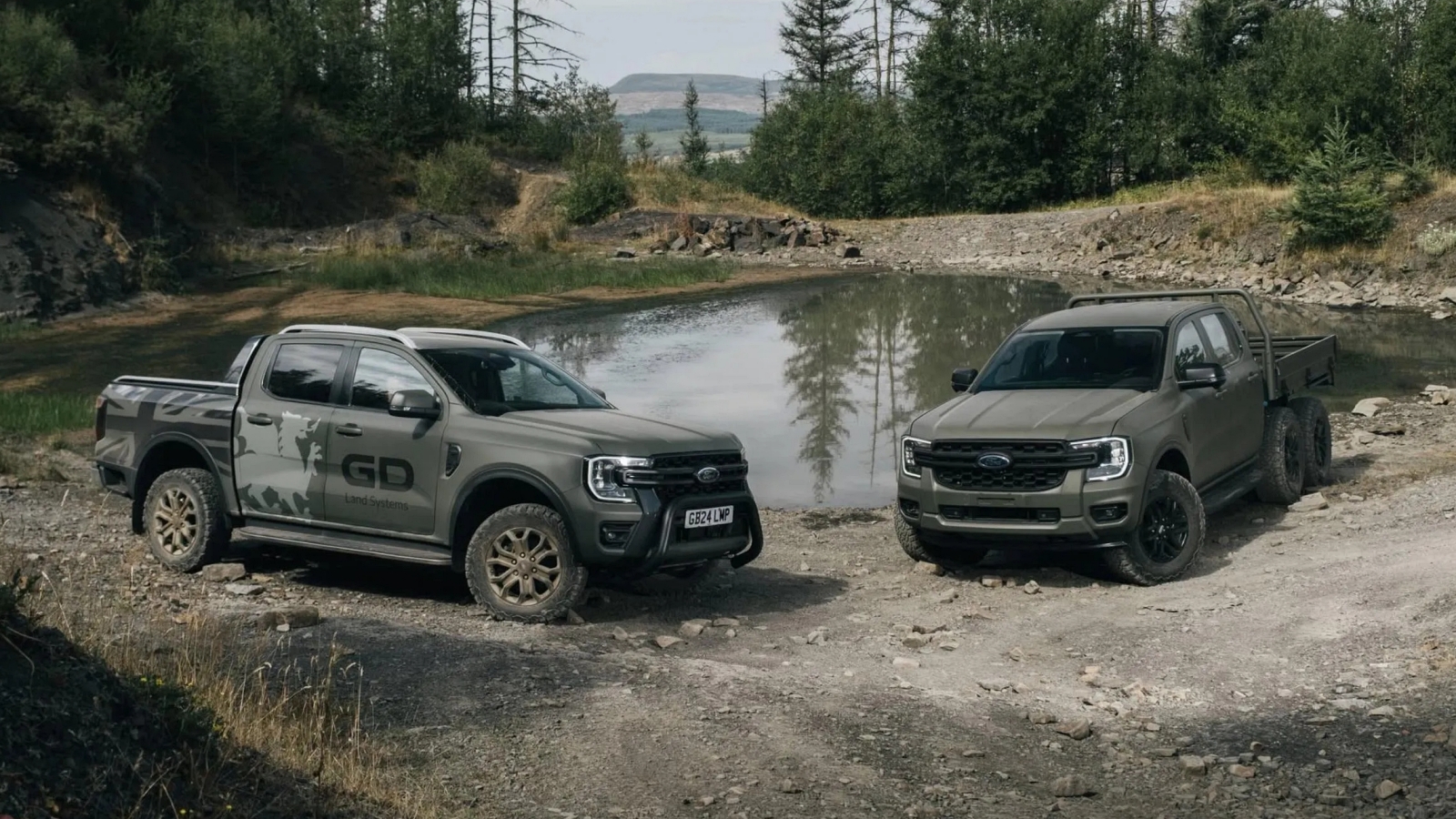 Ford Ranger準備上戰場？變身六輪皮卡搶攻全球軍用車市場