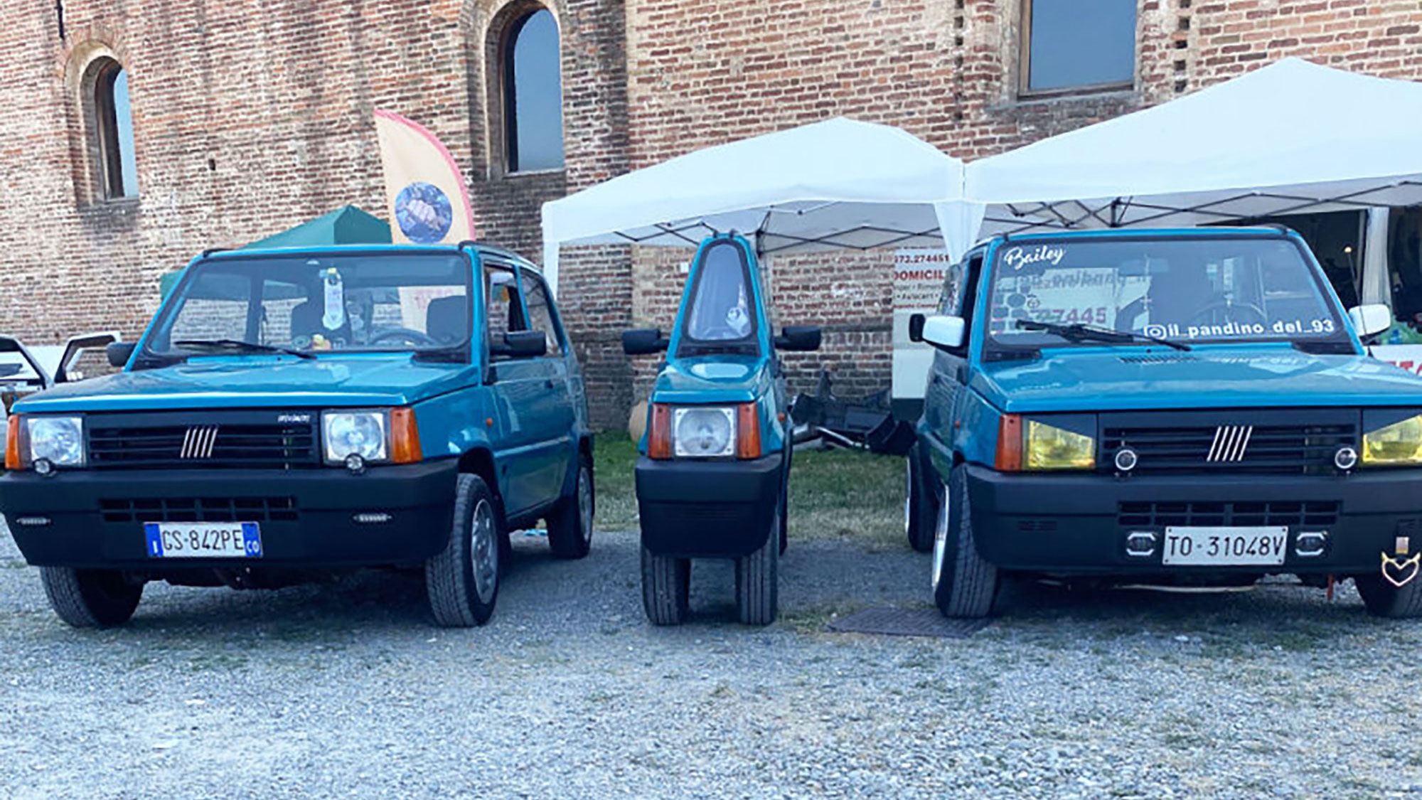 義大利技師打造全球最窄汽車，這台Fiat Panda只有50公分獲金氏世界紀錄！