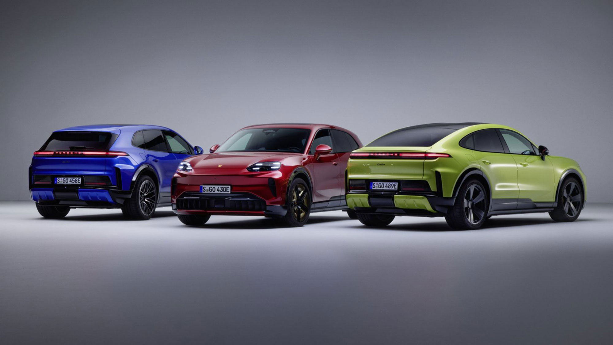 Porsche Cayenne Electric再升級，全新車色與電動車門上身