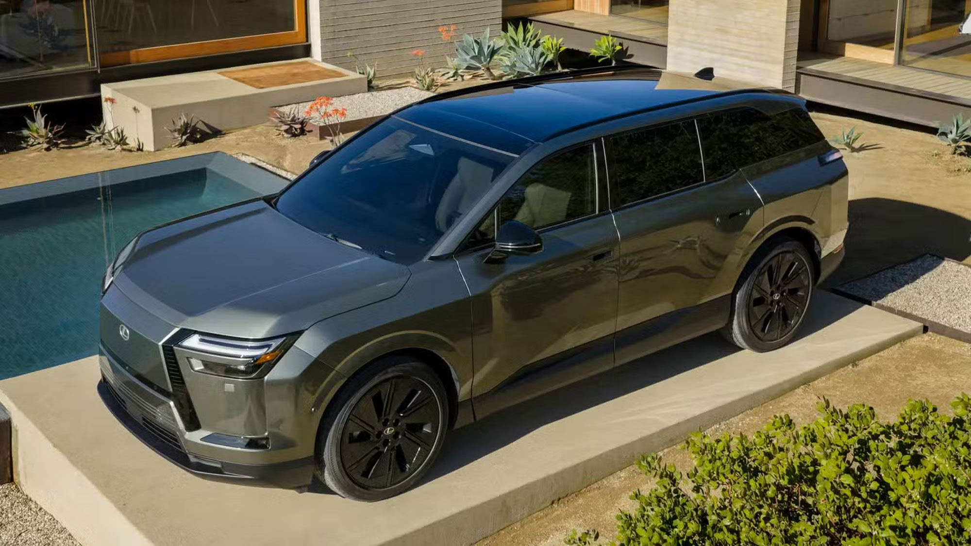 TZ450e僅312ps，反而低於Toyota Highlander EV。（圖／Lexus提供）