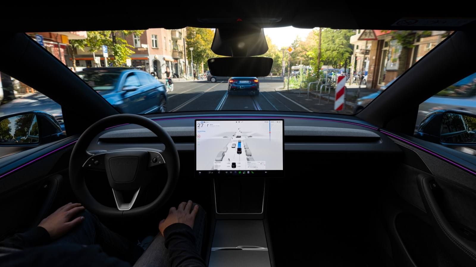 Tesla FSD歐洲正式改名TAD，歐盟十國已批准上路！