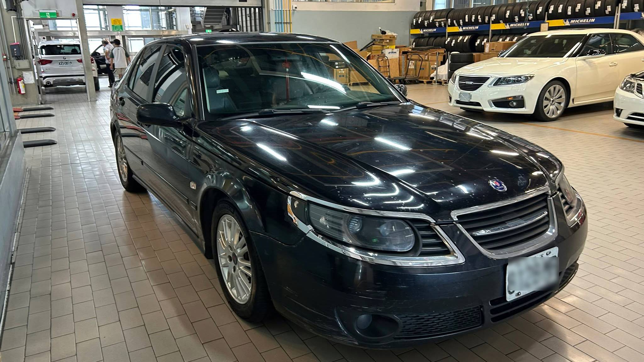 一輛2006年Saab 9-5歷經20年使用，累積行駛里程突破驚人的100萬公里。（圖／翻攝自商富汽車臉書）