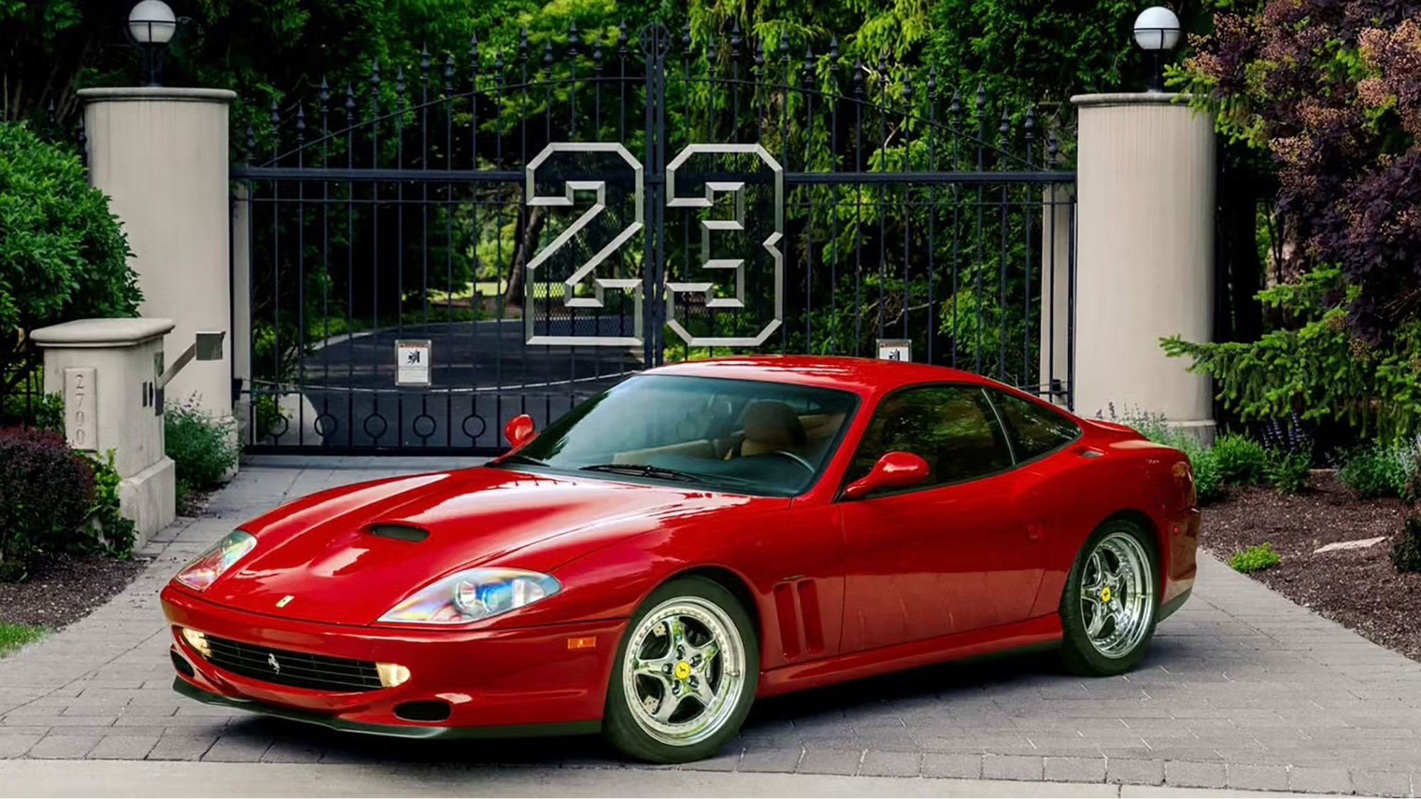Michael Jordan收藏Ferrari 550 Maranello拍出270萬美元，成交價創道路版紀錄