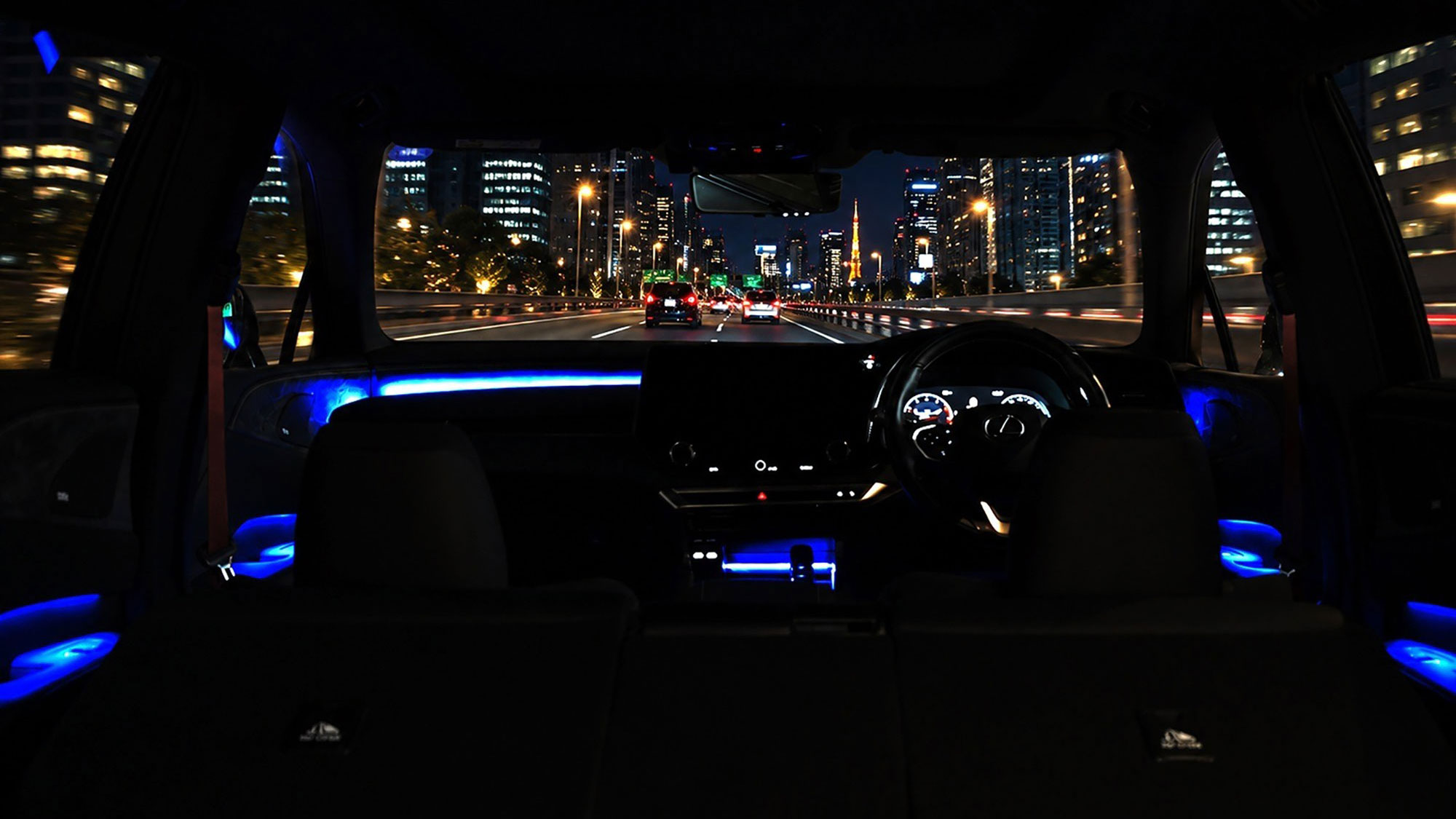 Lexus RX車室氛圍再升級，日本推出MellowGlow動態光影套件