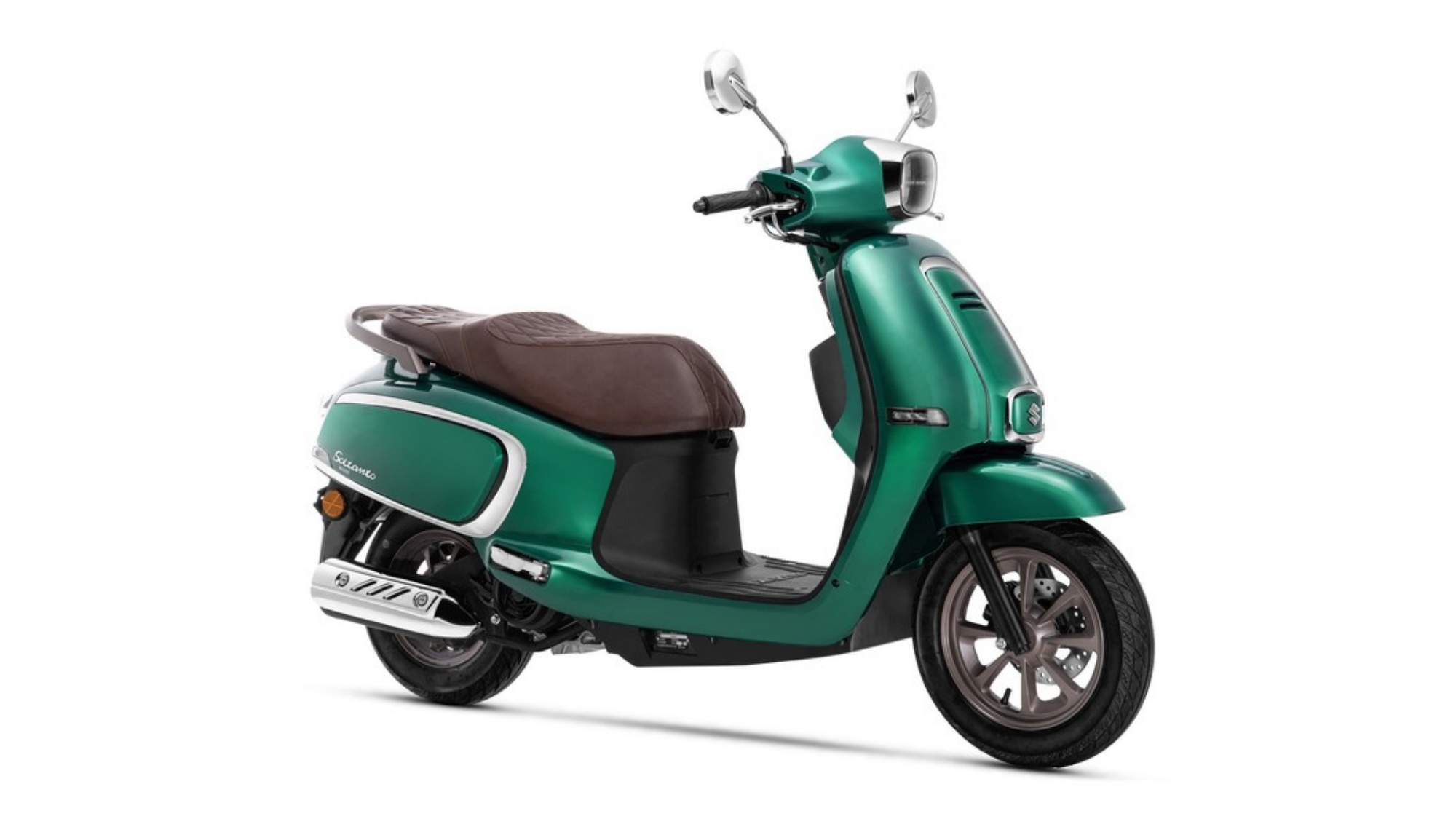 2027年式Suzuki US125 ABS版透過新增ABS、升級前輪卡鉗與加大煞車碟盤，針對日常騎乘最重要的安全環節進行強化。（圖／濟南輕騎鈴木提供）