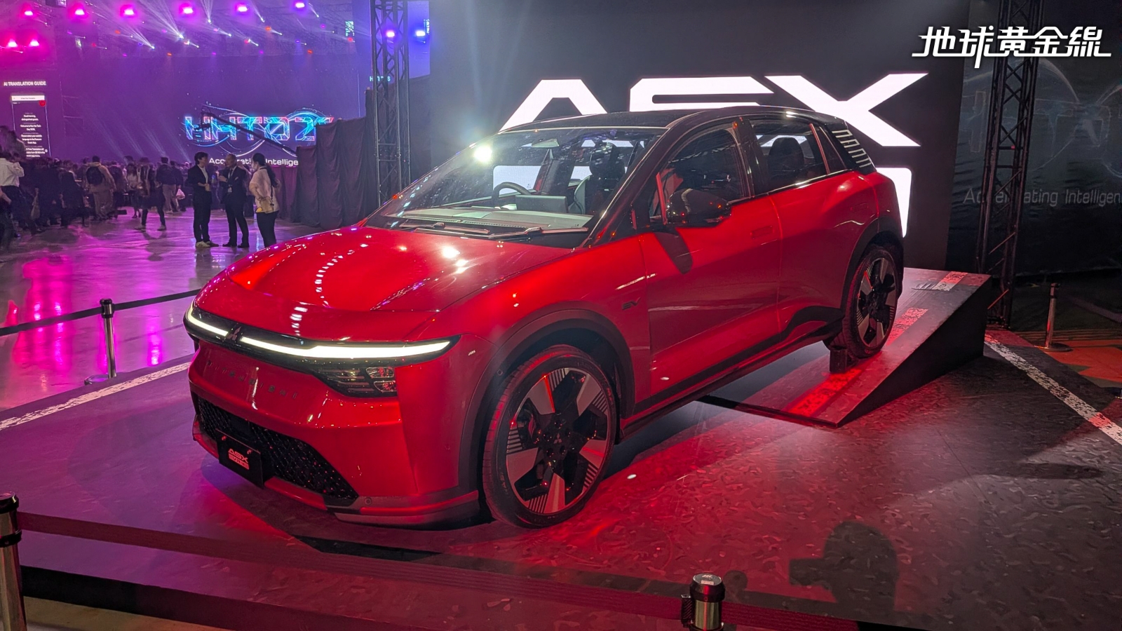 三菱純電休旅驚喜現身台灣！Mitsubishi ASX VR-e／右駕版Bria鴻海科技日亮相