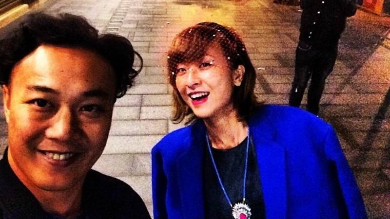 陳奕迅與老婆徐濠縈。(圖/翻攝自小紅書)