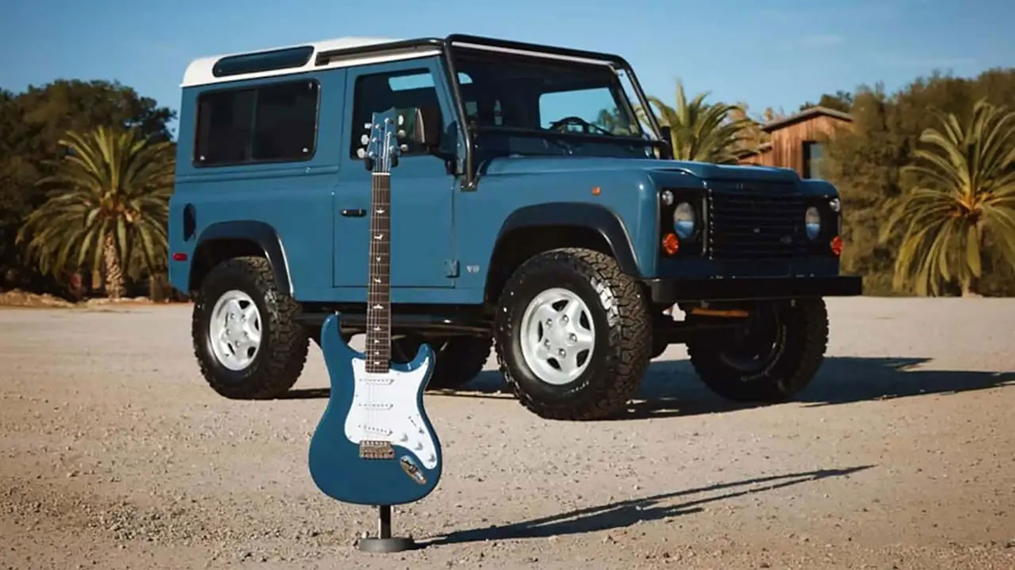 Defender經典車色化身電吉他，John Mayer攜手PRS打造專屬吉他