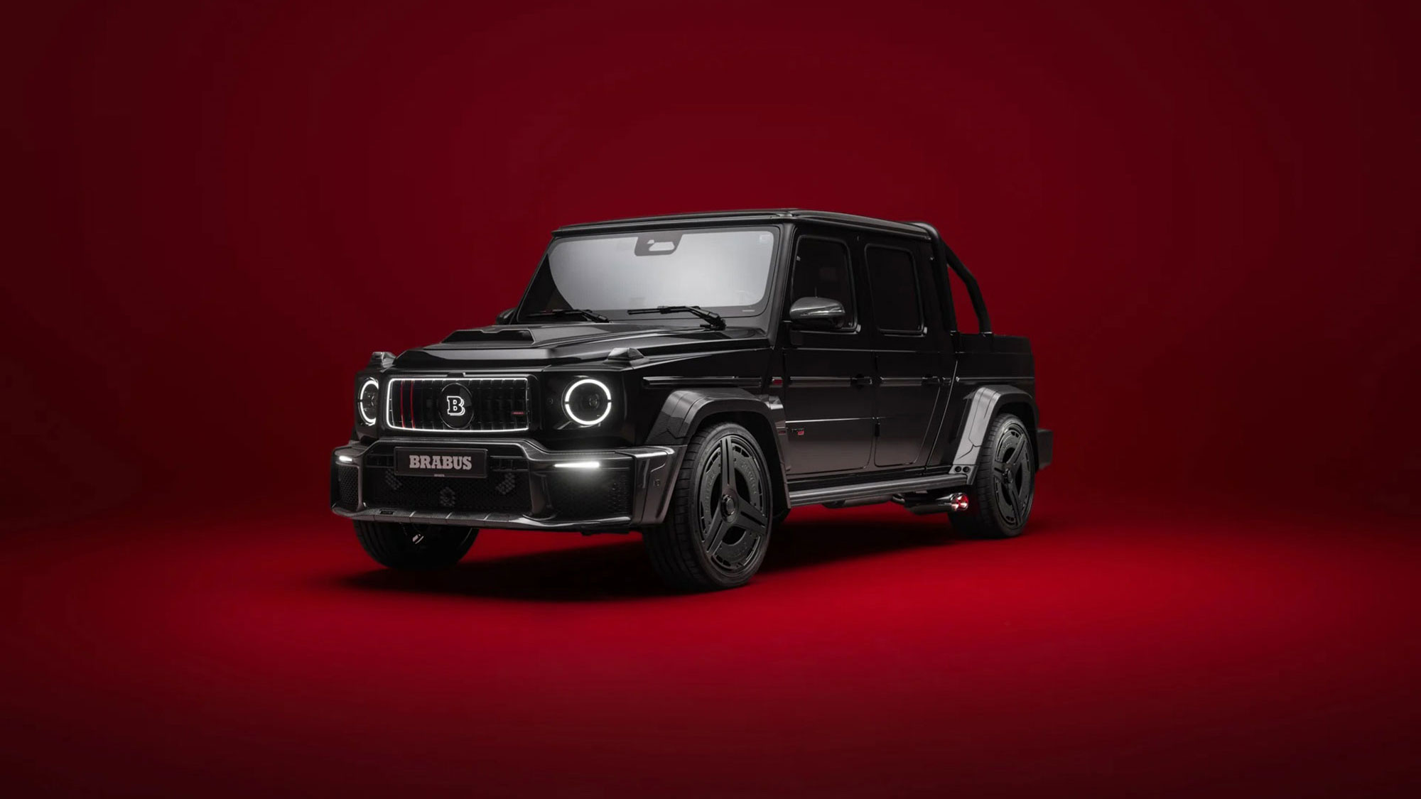 Brabus P 900 Rocket Edition全球限量10輛，G 63化身超狂性能皮卡