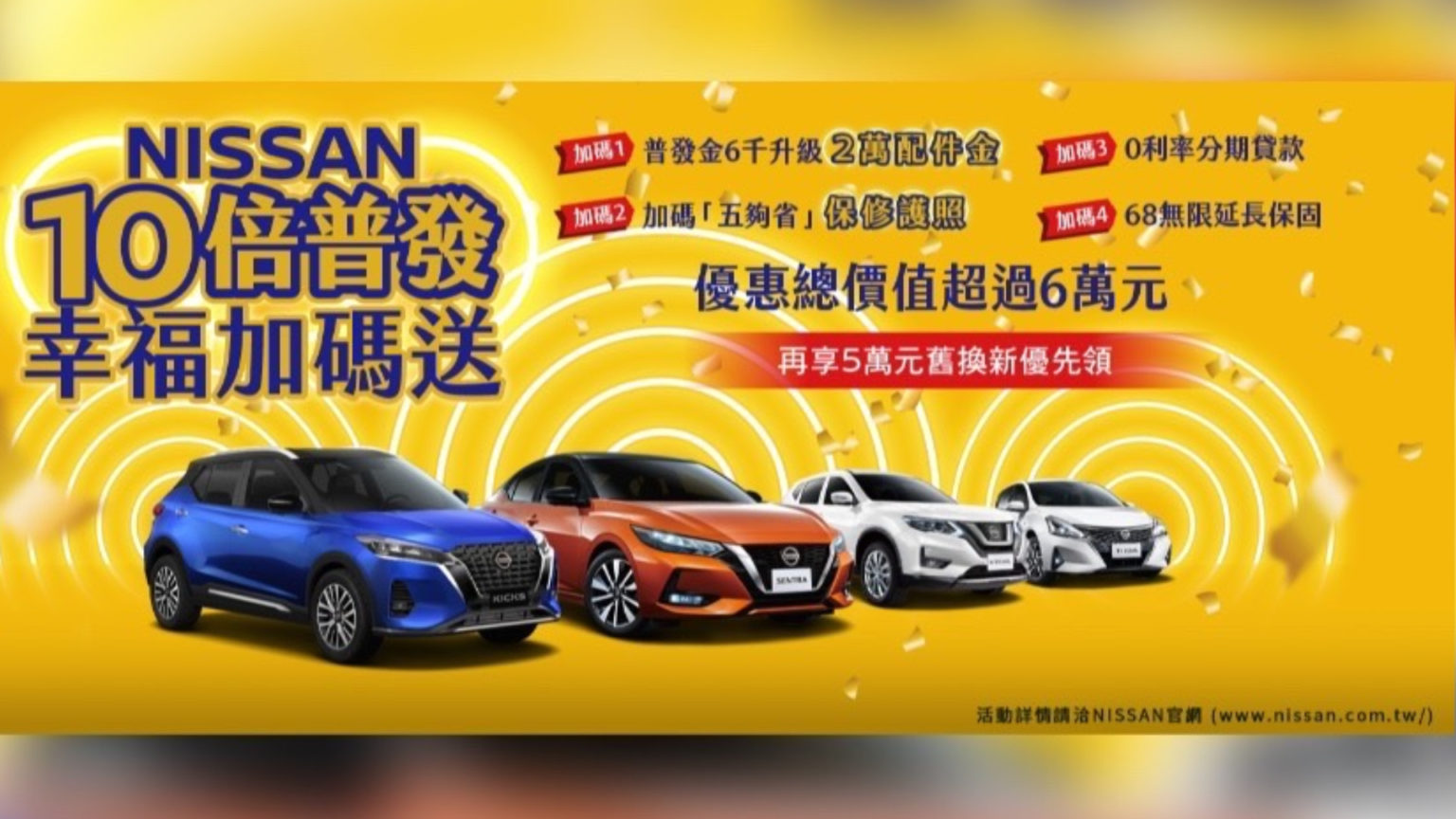 Nissan Kicks蟬聯熱銷冠軍 限時入主超值舊換新價74.9萬元起 | 地球黃金線
