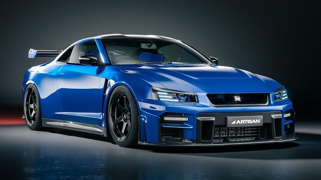 全球限量36組!專為GT-R R35設計的R34風格套件 | 地球黃金線