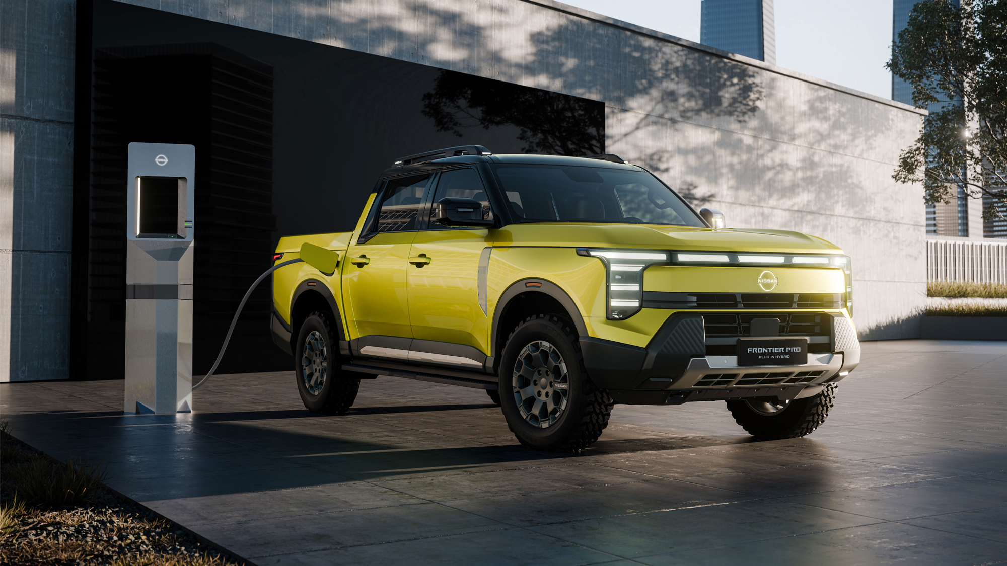 Nissan插電式油電皮卡震撼登場,Frontier Pro上海車展首發出擊全球