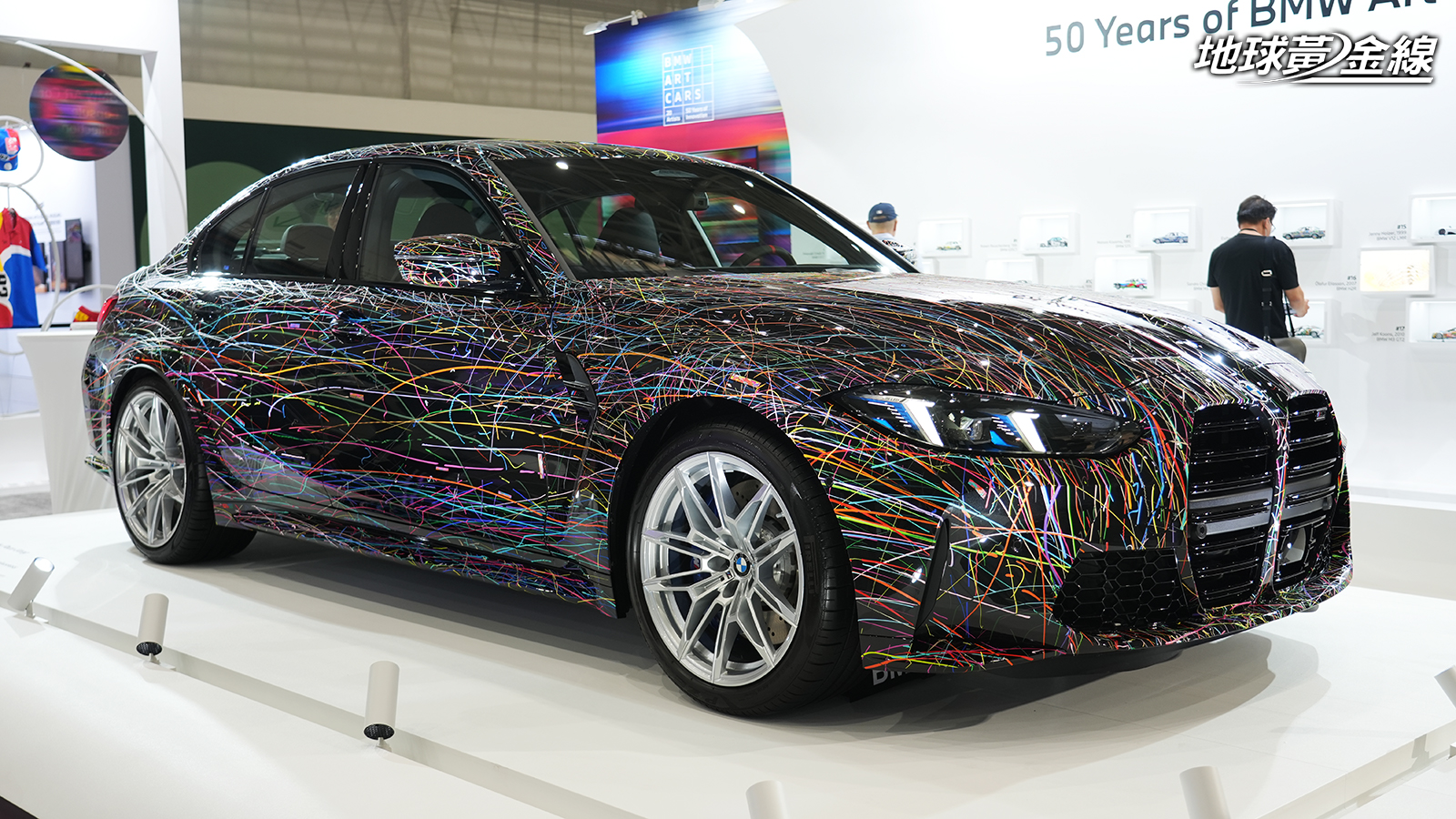 BMW出席台北當代藝術展,攜手藝術家打造M3 Competition展車