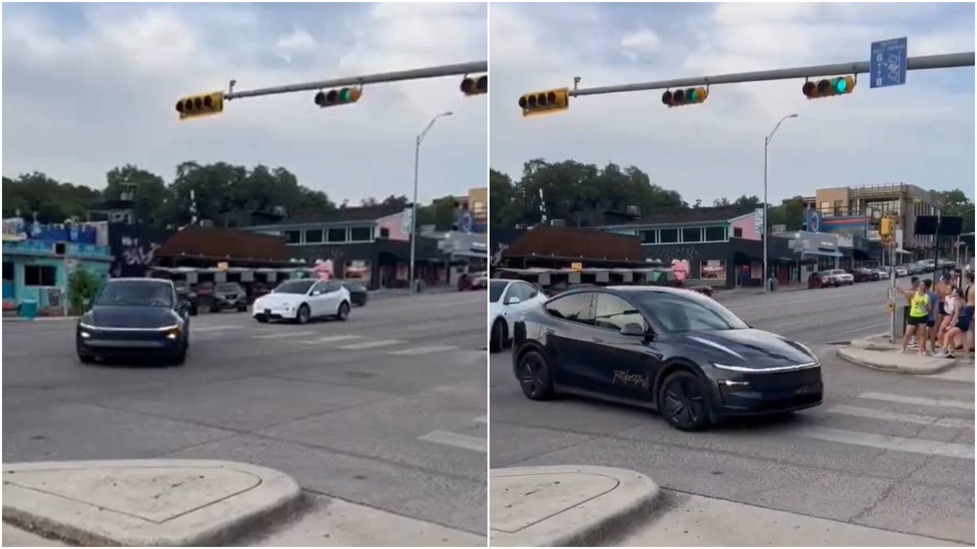 特斯拉第一批Robotaxi被拍到是Model Y！馬斯克預告無人計程車試營運時間