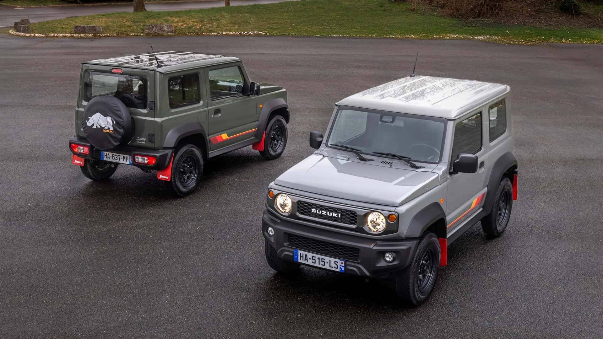 Suzuki Jimny 55週年特仕版售價99萬元!法國限量55輛做為告別作