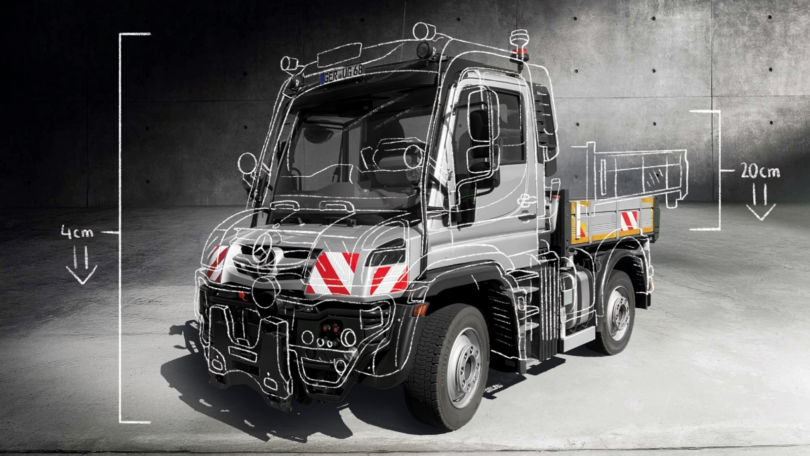 Mercedes-Benz推出Unimog U 219 Low,打造更貼地的多功能工作平台