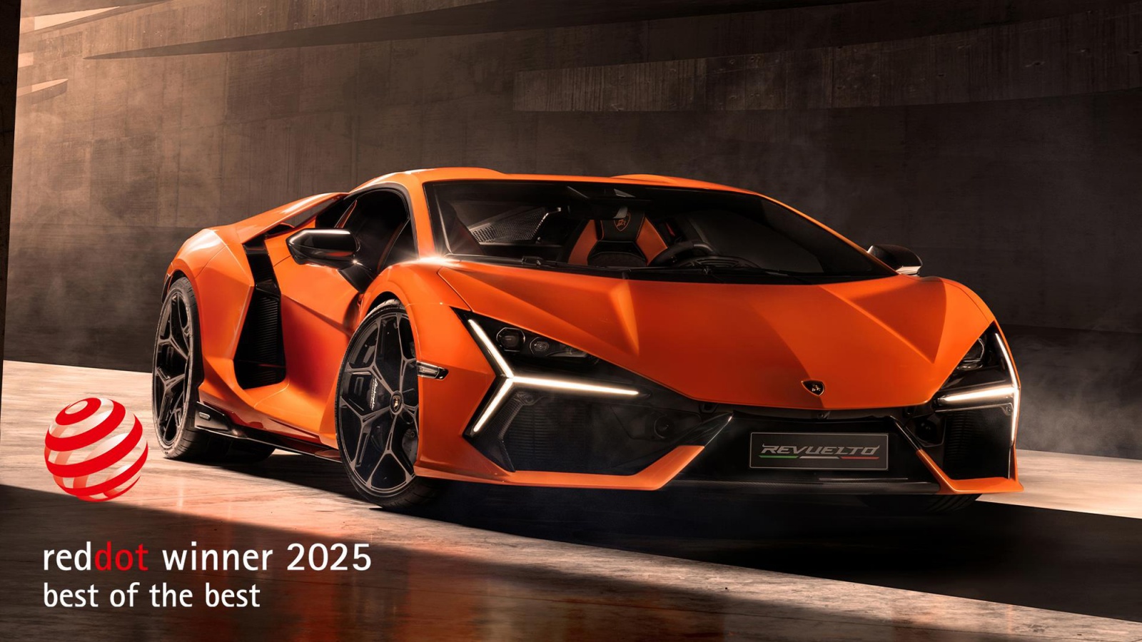 Lamborghini橫掃2025紅點設計大獎,三款混合動力車型齊獲殊榮