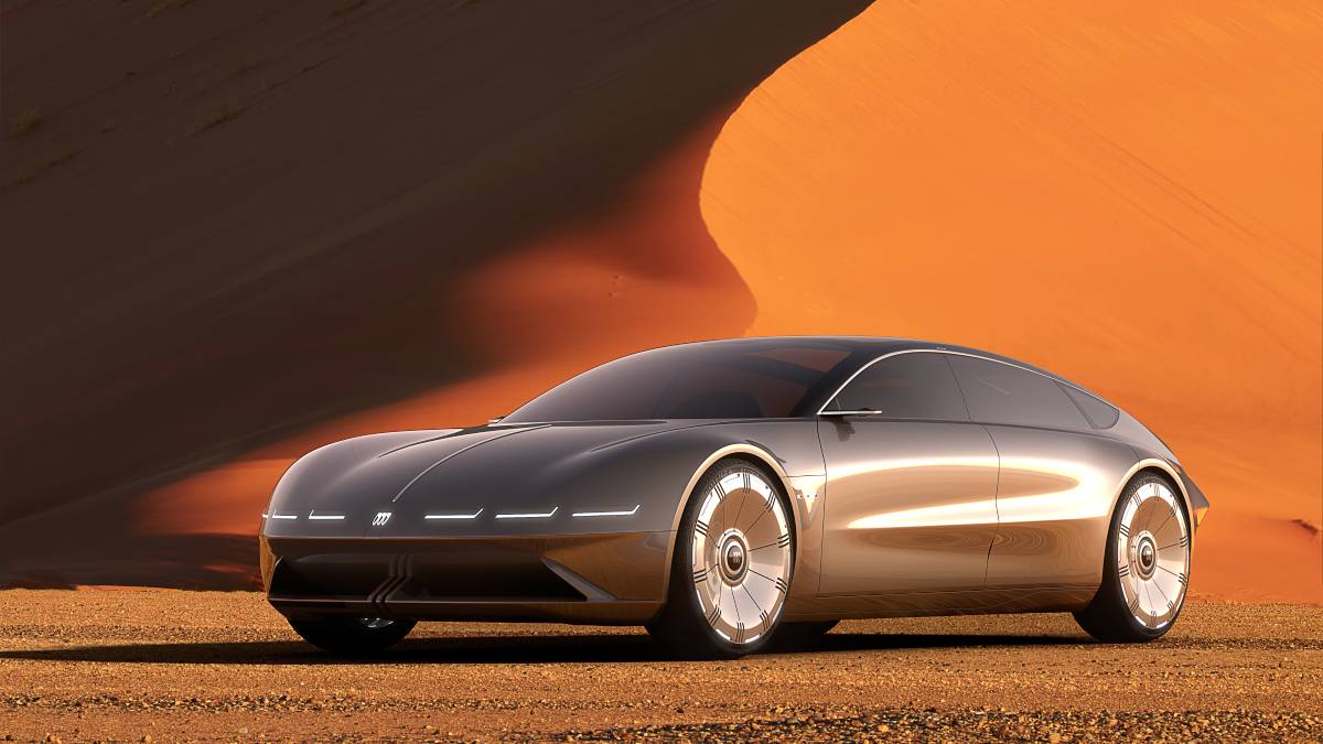 別克Electra Orbit概念車亮相,車長近6米如電影太空船超吸睛