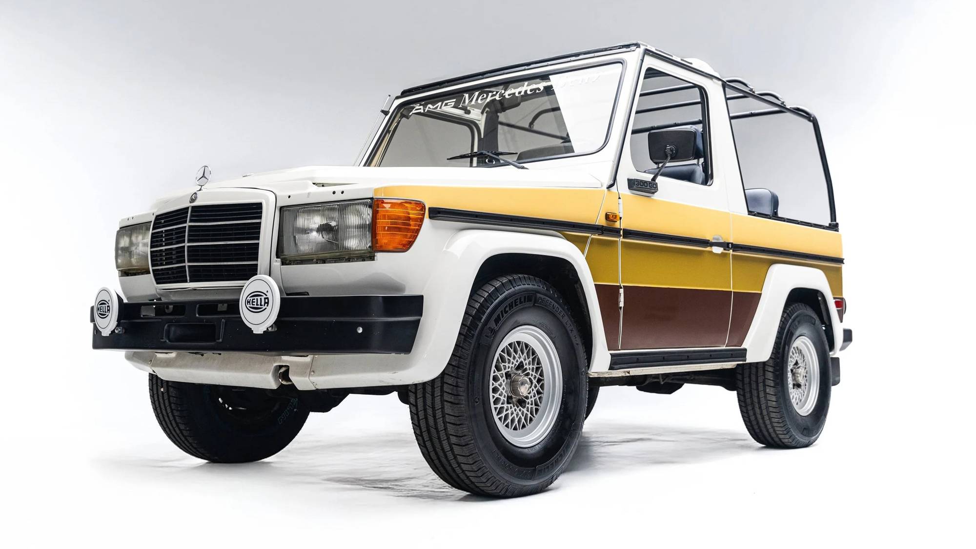 網球傳奇獨一無二的1983 AMG G-Wagen，Ivan Lendl座駕現身洛杉磯