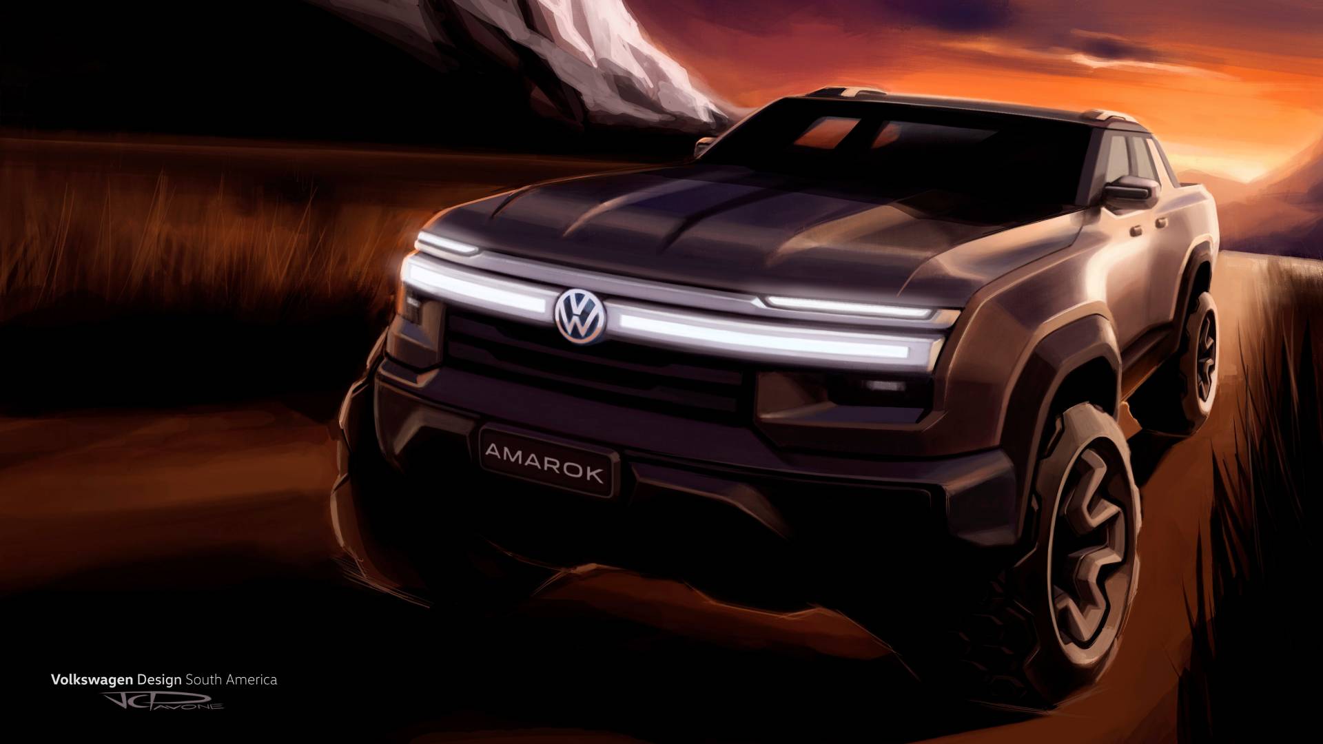 福斯開發「南美洲專屬」Amarok預告2027亮相!無自製率壓力共用上汽大通零件
