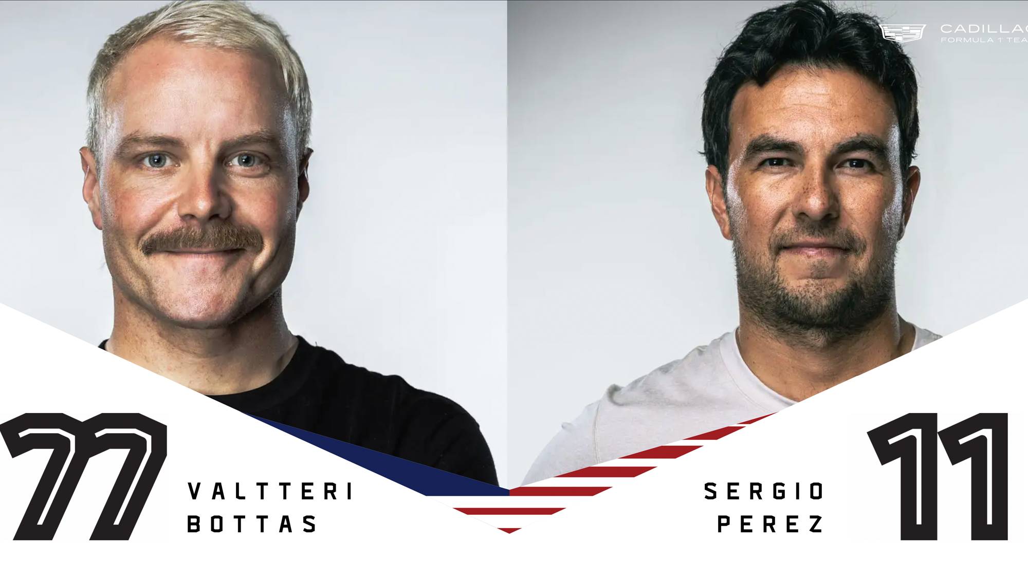 Pérez與Bottas重返賽事最高殿堂!Cadillac F1車隊正式公布2026年車手陣容