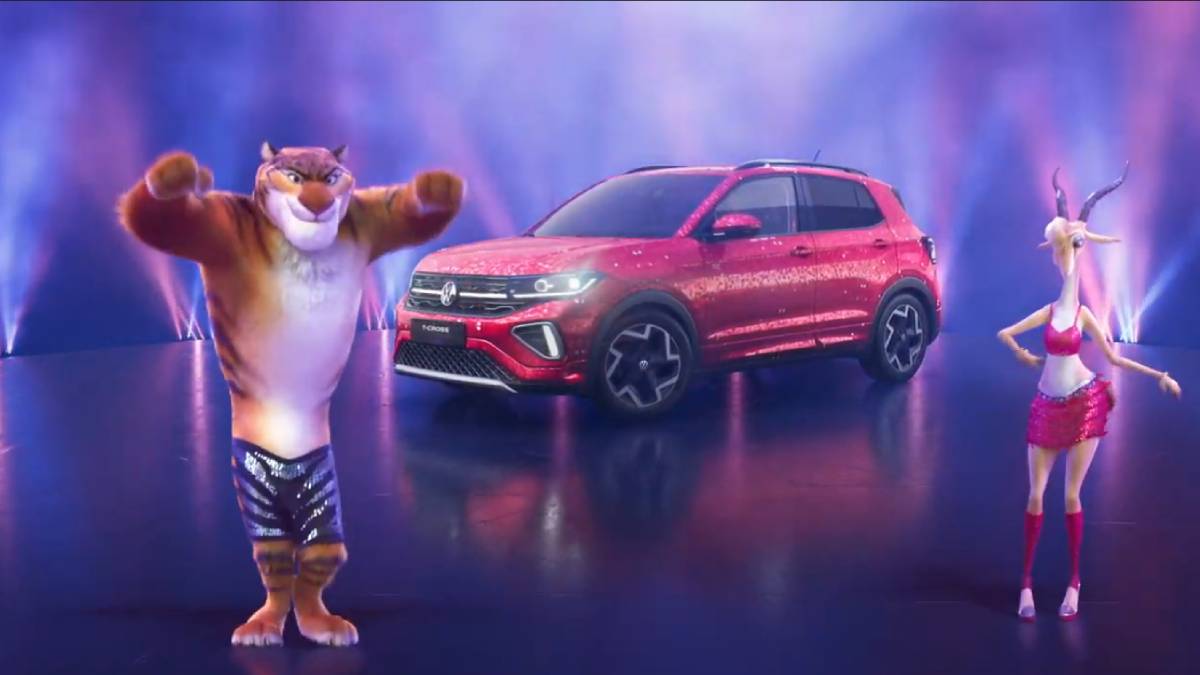 Volkswagen聯名「動物方城市2」,T-Cross及Golf以叢林野獸超萌登場