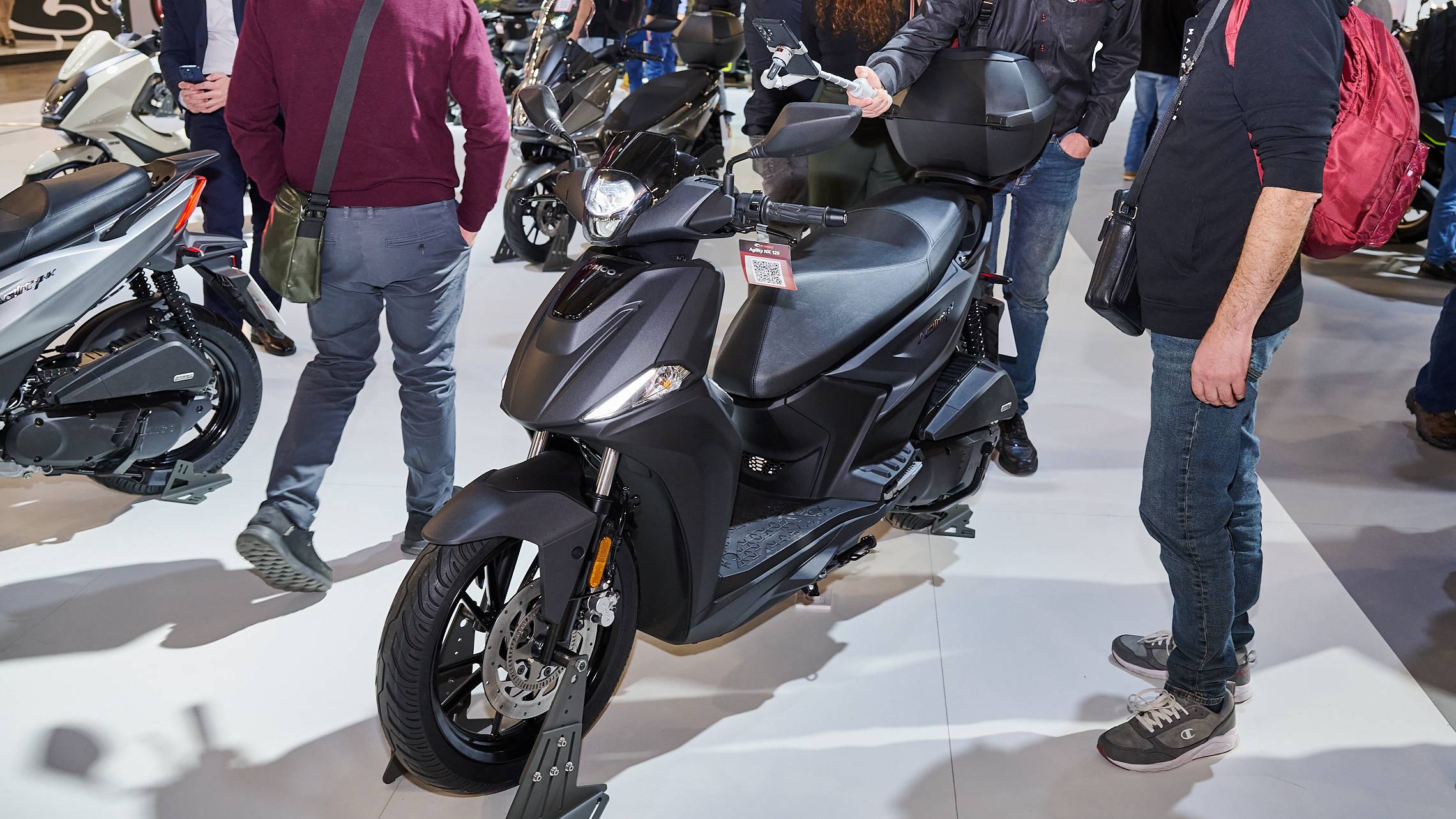 Kymco Agility NX 125米蘭車展發表！光陽搶攻歐洲通勤機車市場新作