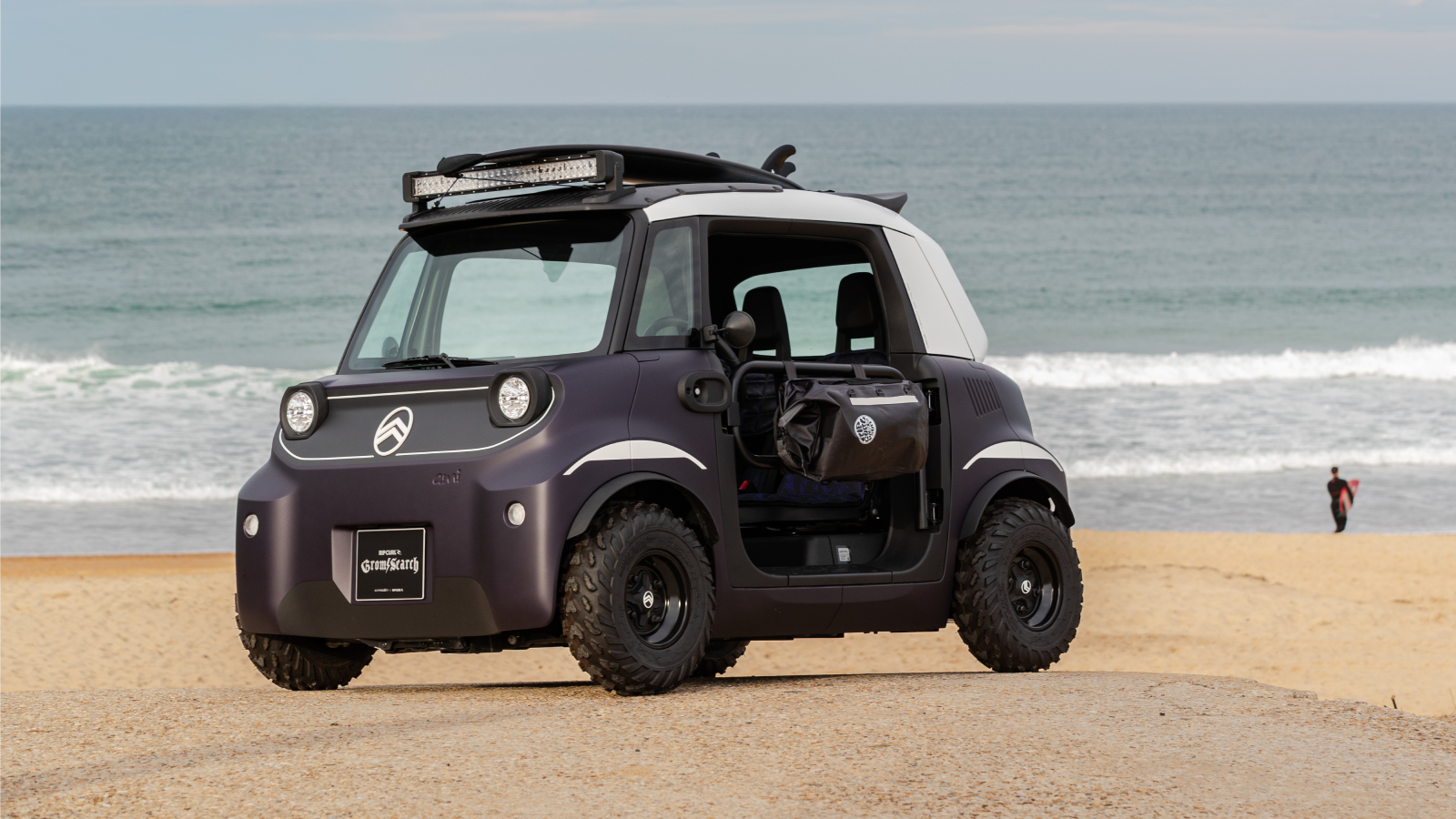 Citroën Ami Buggy精巧卻實用，原廠升級載上衝浪板不是問題！