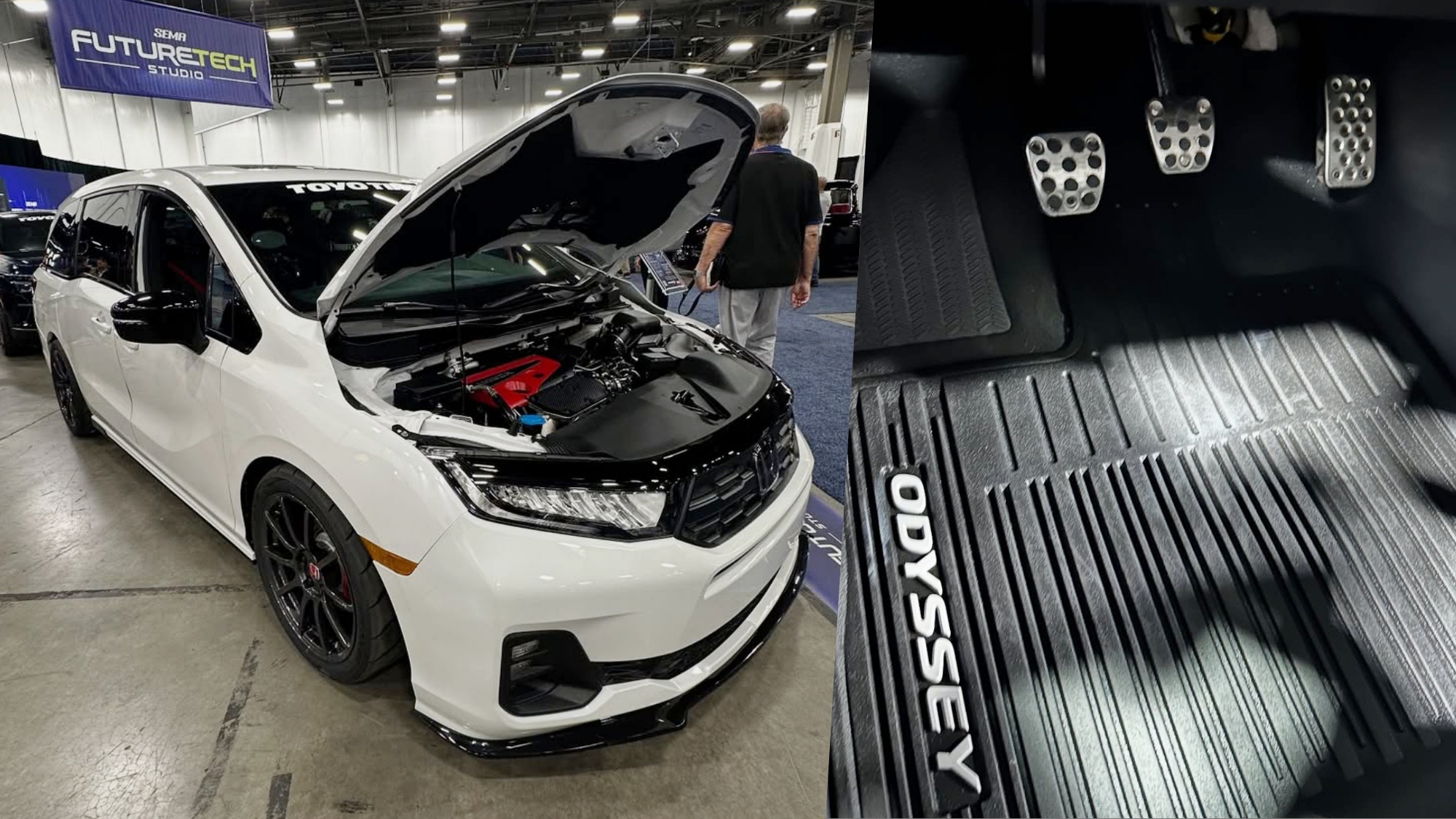 Honda Odyssey變身550匹手排猛獸,Type R引擎讓家用MPV熱血爆棚 | 地球黃金線