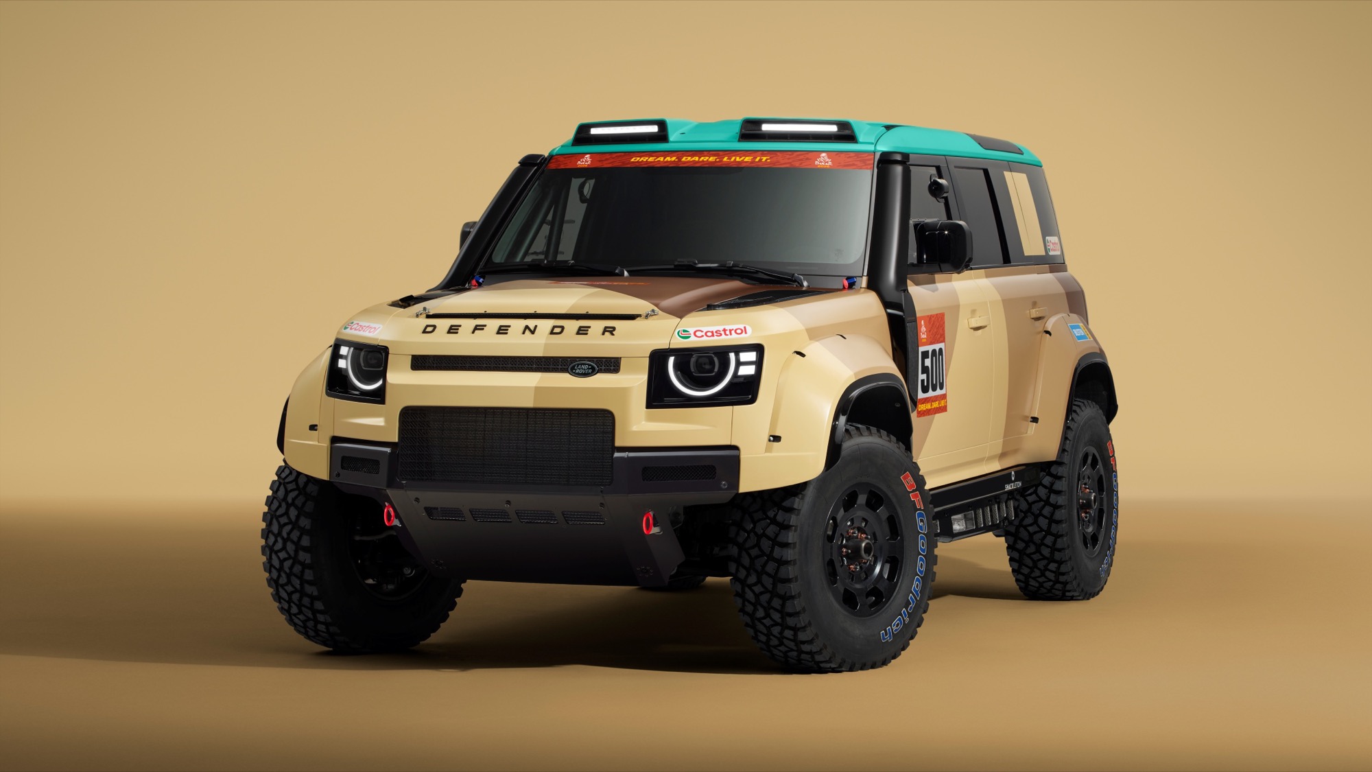 Defender Rally全新達卡競賽塗裝曝光，2026年1月越野魂全面點燃| 地球