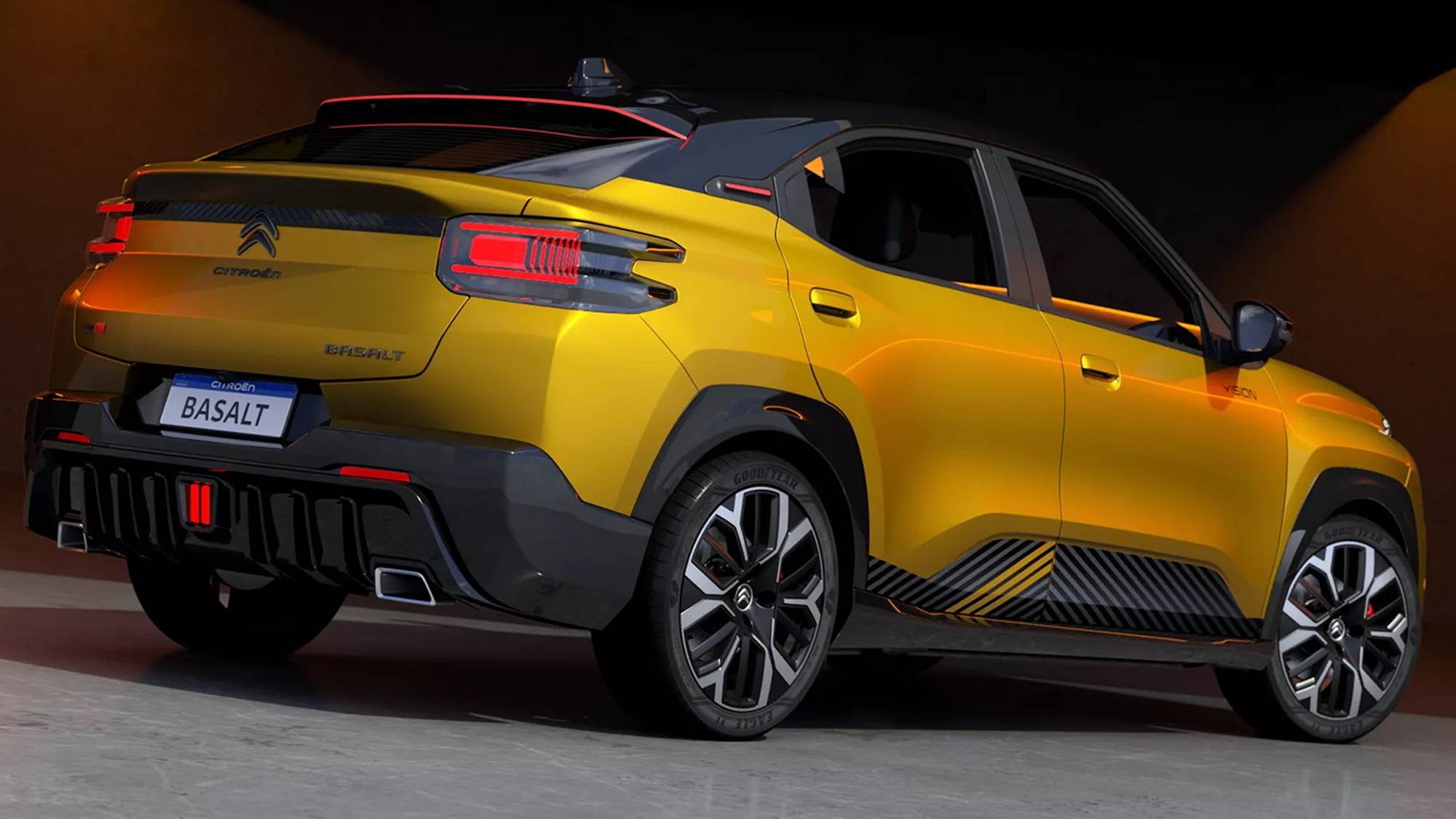 Citroën Basalt Vision於巴西正式亮相！低車身、視覺套件強化運動化形象