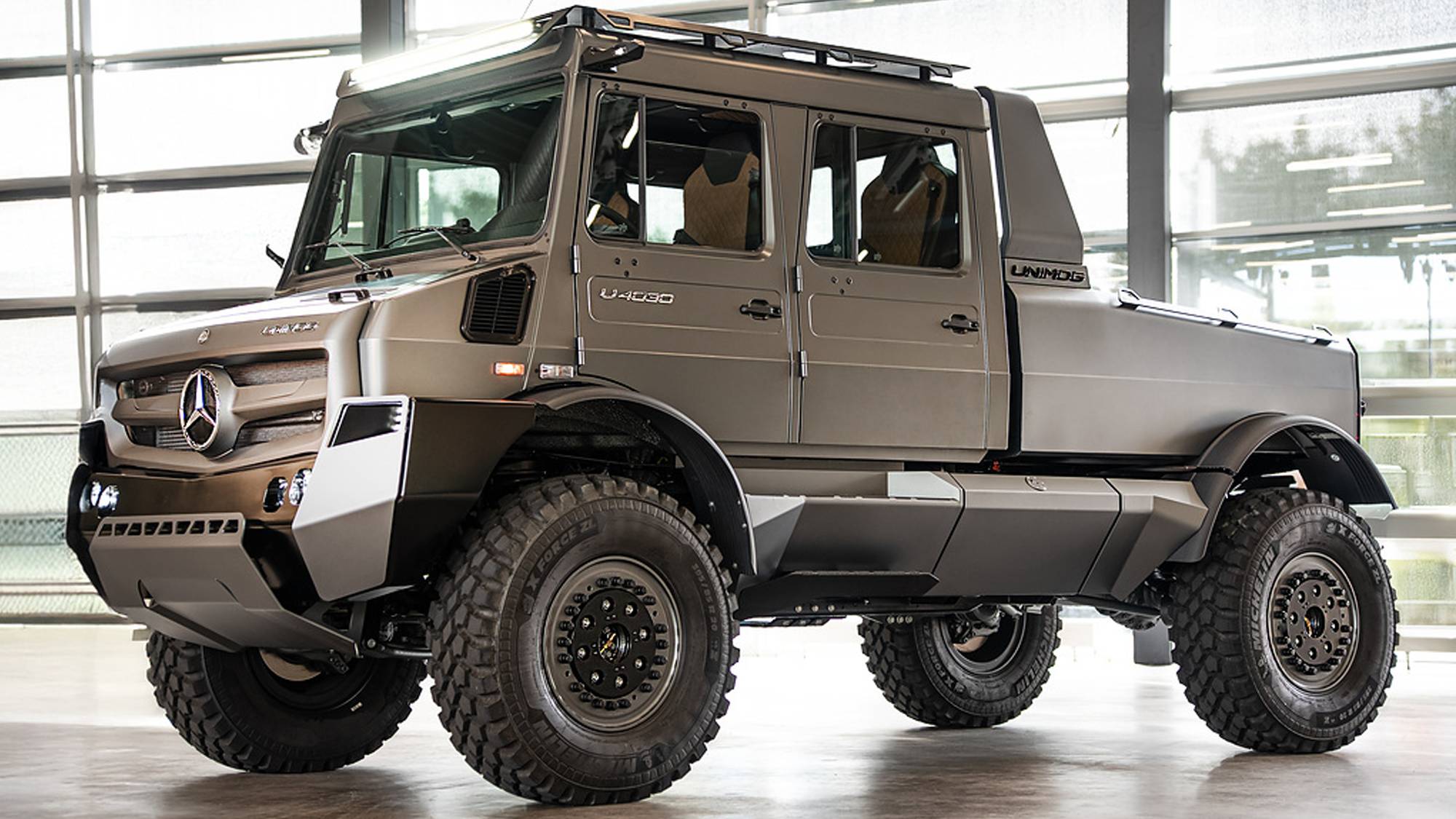 Mercedes-Benz打造史上最奢華Unimog，80週年概念作結合極致性能與豪華