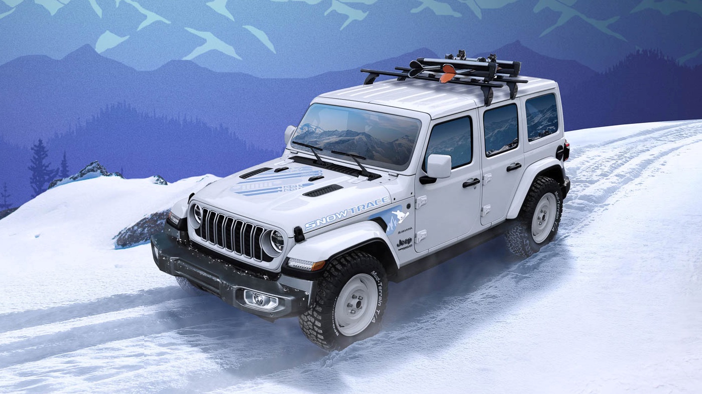 雪地靈感加持！Jeep Wrangler Snow Trace日本亮相，復古白色輪圈超吸睛