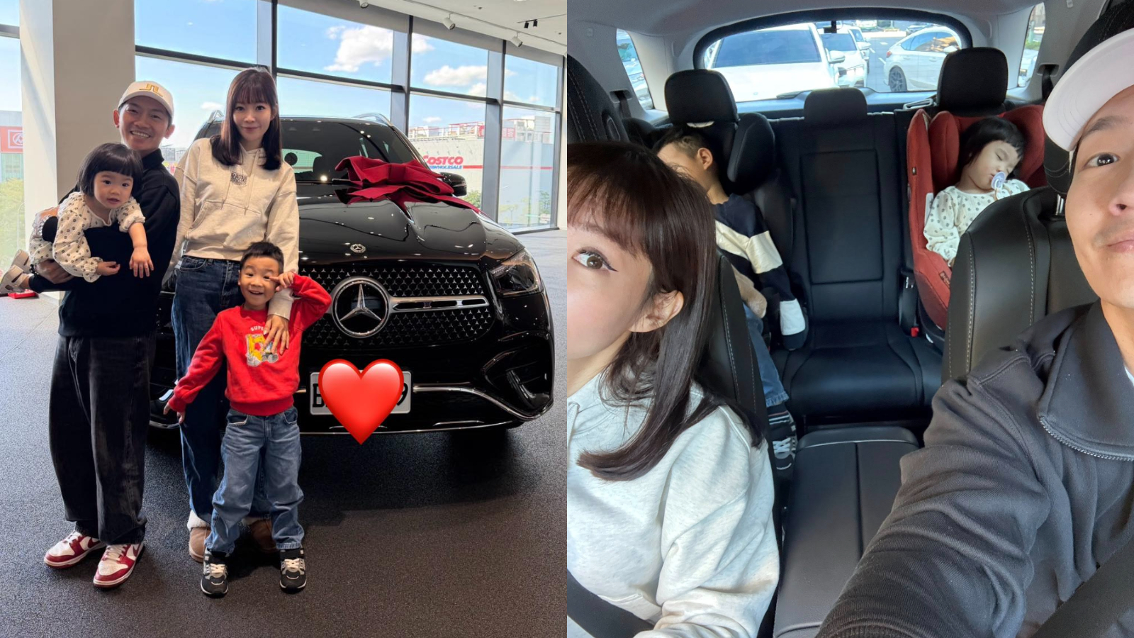 蔡昌憲宣布買新車！入手賓士休旅疼家人：看到笑容都值得