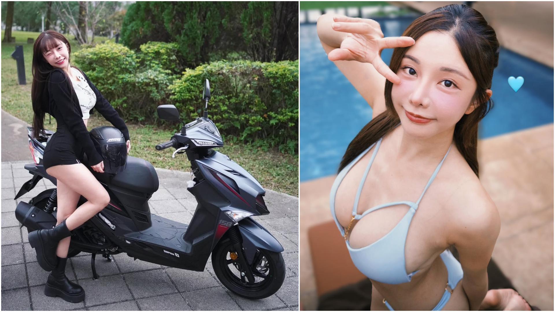 巫苡萱最新座駕SYM Jet SL+ SuperC！台灣最暢銷運動速克達又見三陽測新車型？