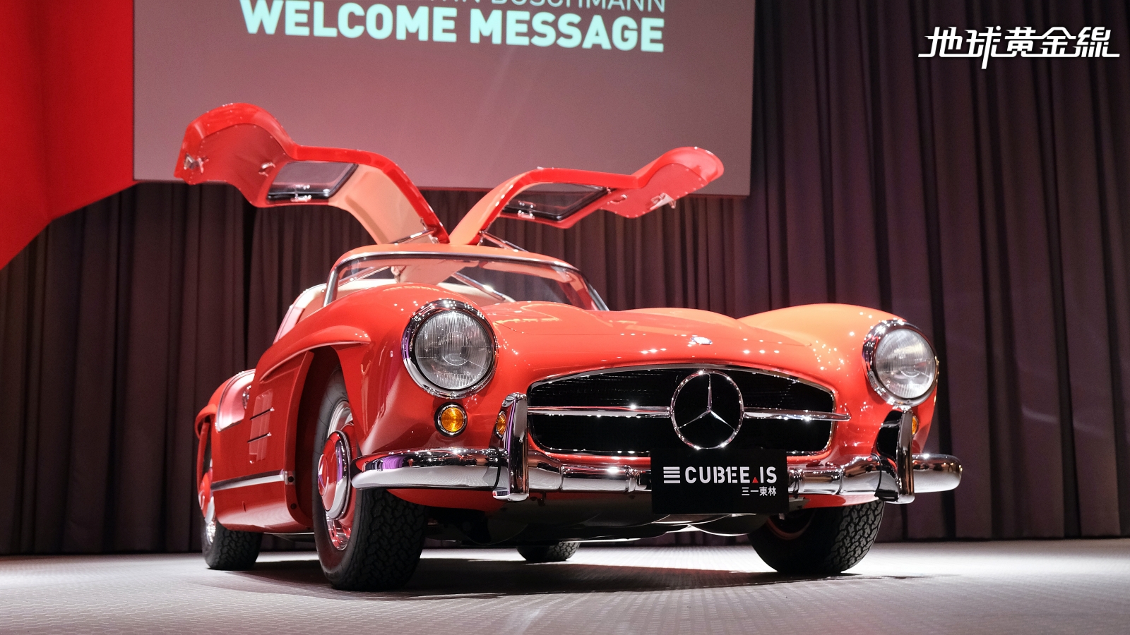 70年賓士超跑重生！三一東林展出300SL Gullwing導入Brabus Classic六星級修復