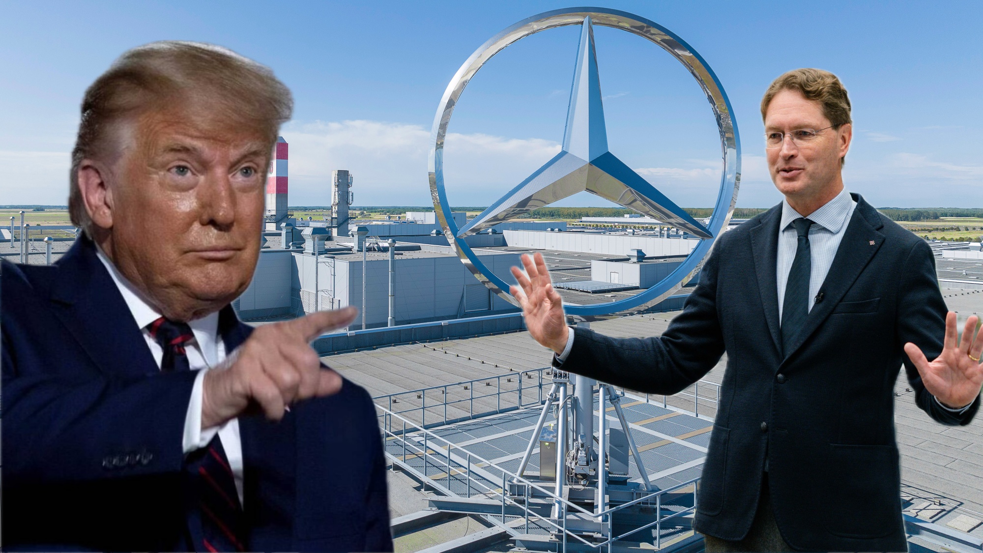 川普總統打算挖走賓士？三芒星總裁勇敢說不！