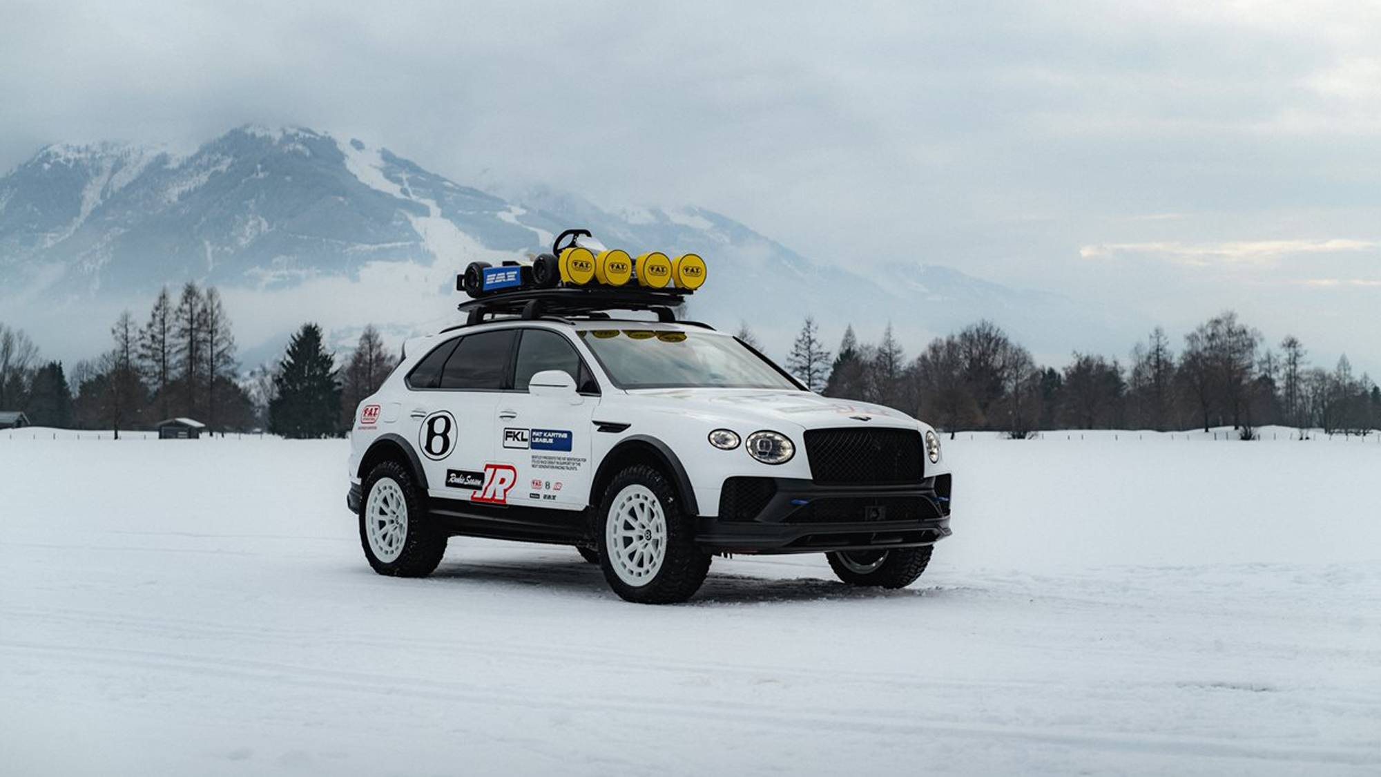 Bentayga X Concept於FAT Ice Race首度亮相，Bentley正式跨足重度越野領域