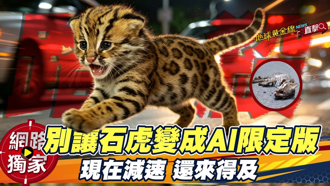 直擊／ 別讓石虎變成AI限定版！現在減速還來得及！ ft. 阿源、培宏