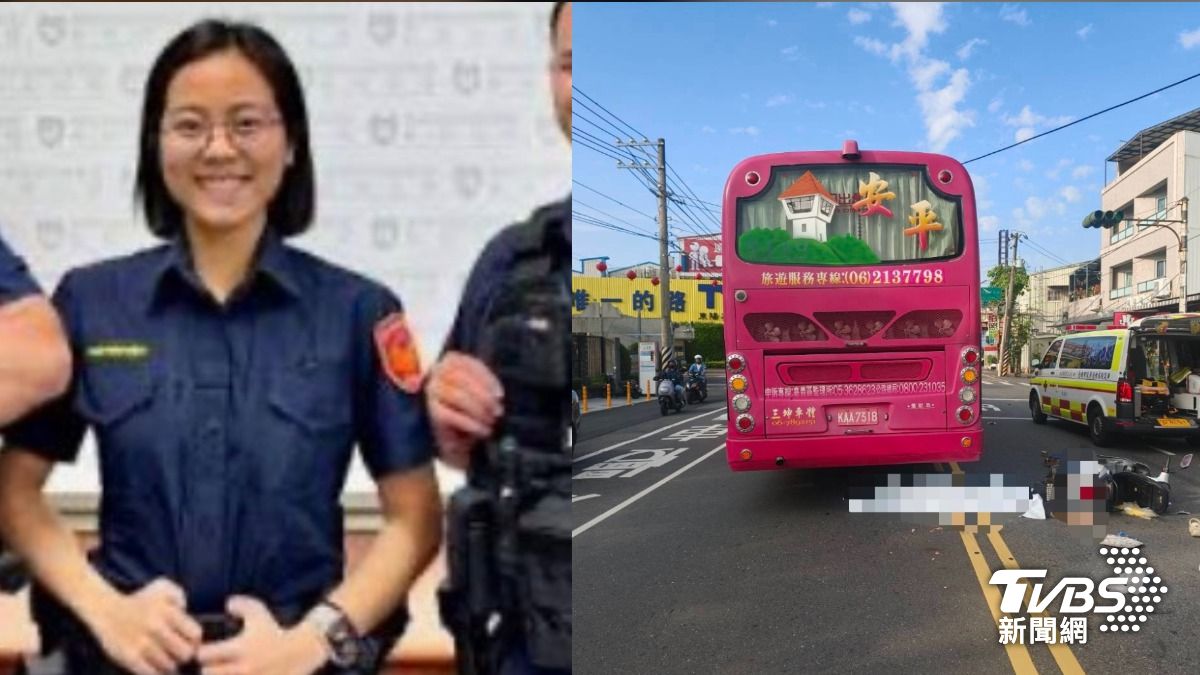 肇事女大生「彎腰看車損」！台南女警休假遭追撞捲入車底喪命，明年婚約成永遠遺憾