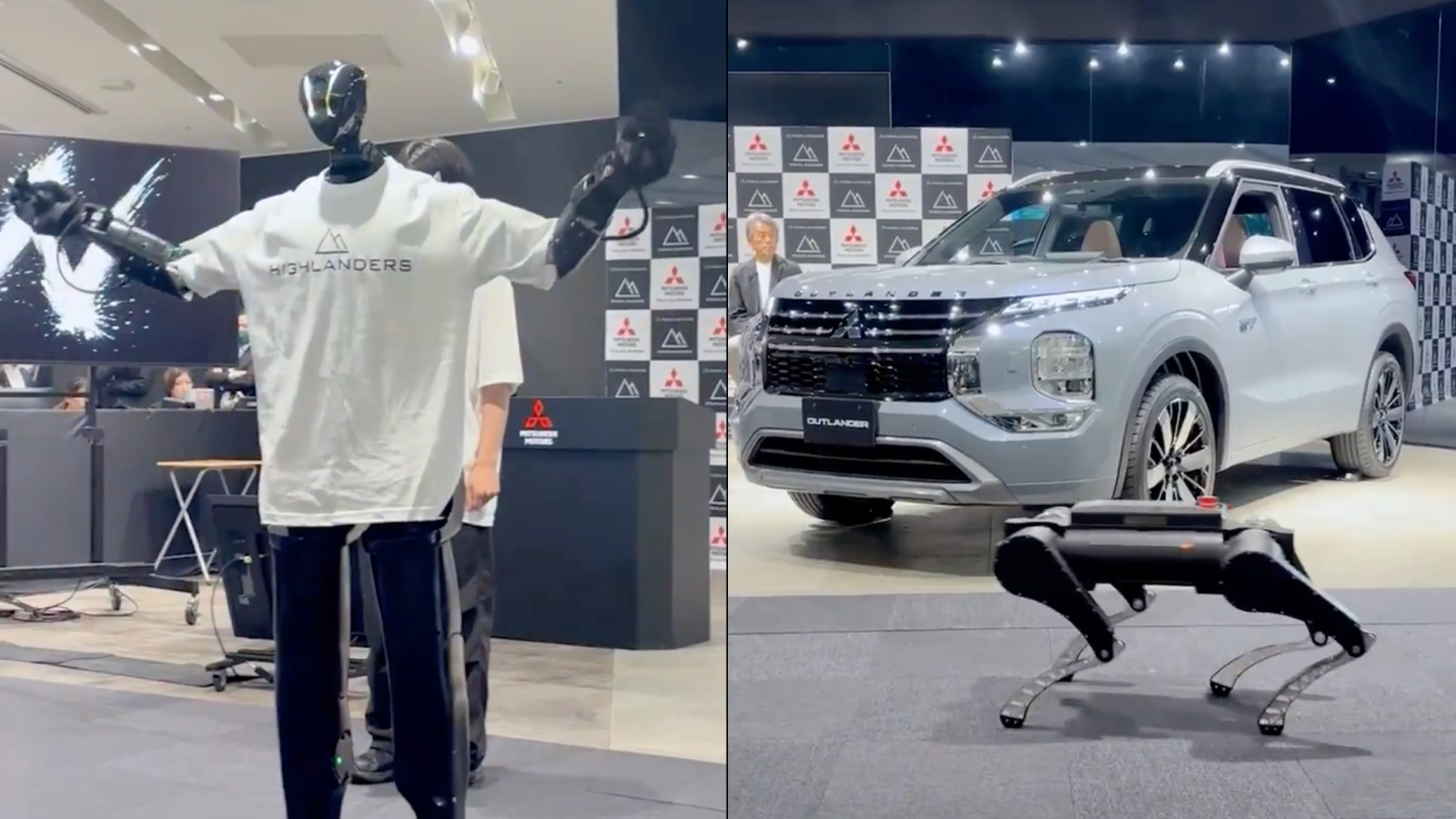 三菱汽車跨界不造車！攜手東京新創Highlanders打造人形機器人