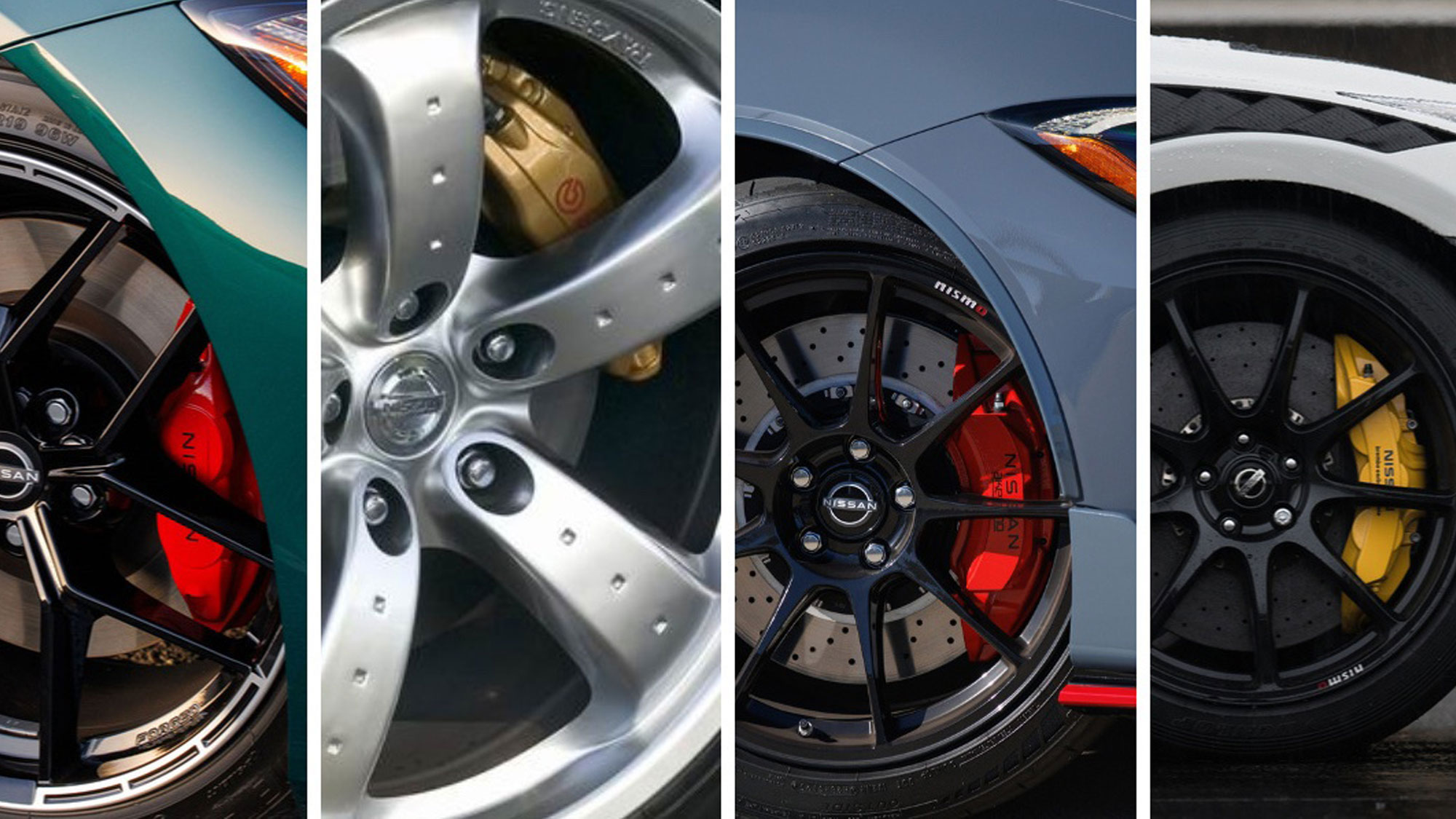 Nissan煞車卡鉗暗藏玄機，不同顏色代表不同性能等級