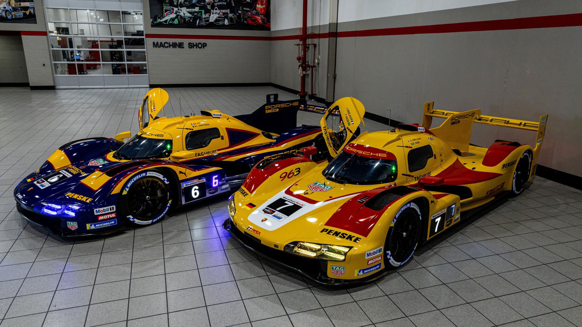 Porsche Penske Motorsport雙復古塗裝致敬經典，保時捷75週年傳奇賽車再現