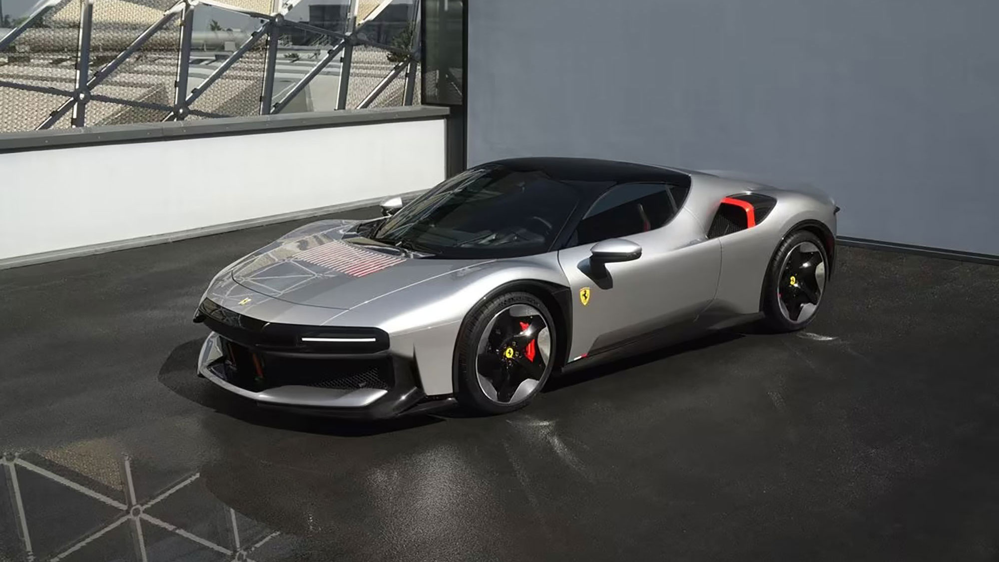Ferrari CZ26全球首演僅此一輛！70年代工業設計融合未來超跑想像
