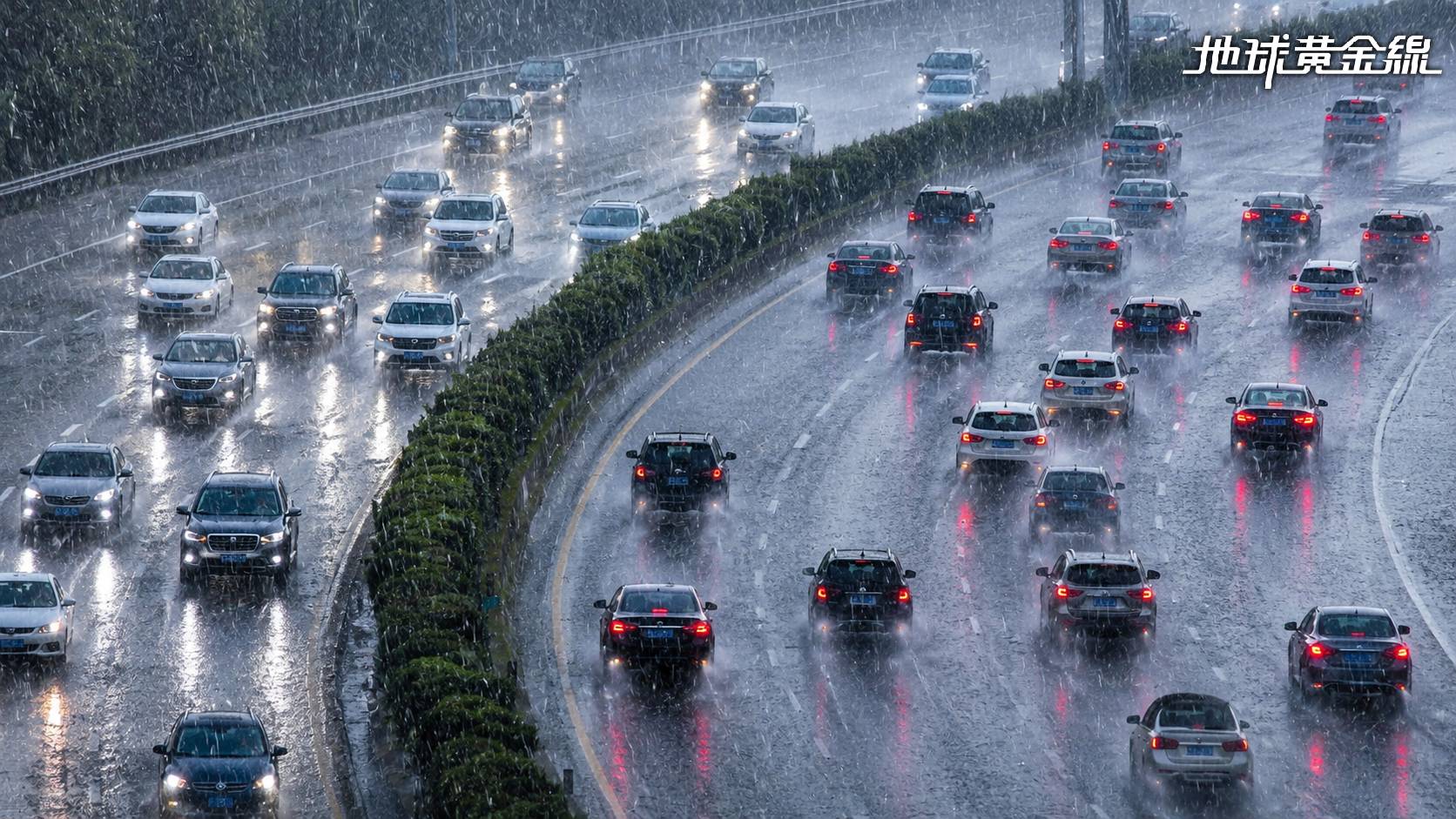 下暴雨開車開雙黃警示燈小心被罰3600元！監理所教正確車燈使用